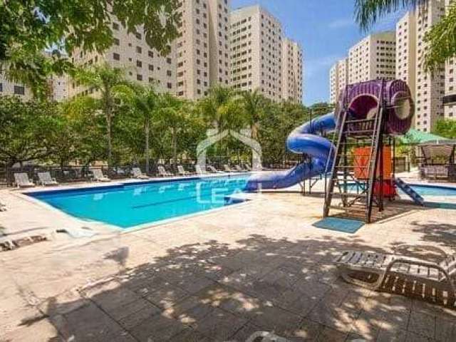 Apartamento à venda no Guarapiranga, 65m², 3 dormitórios, 1 vaga garagem, Lazer Completo - R$ 465.0