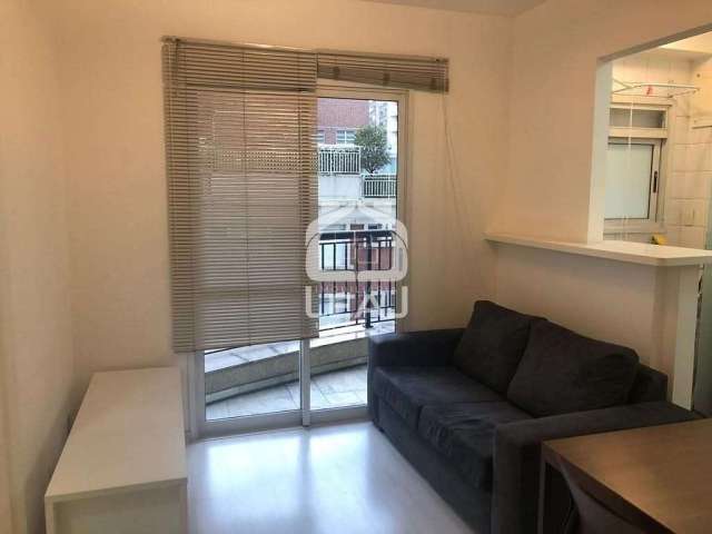 Apartamento MOBILIADO para locação em Vila Nova Conceição, 37m², 1 Dormitório, 1 Vaga, R$ 4.900,00