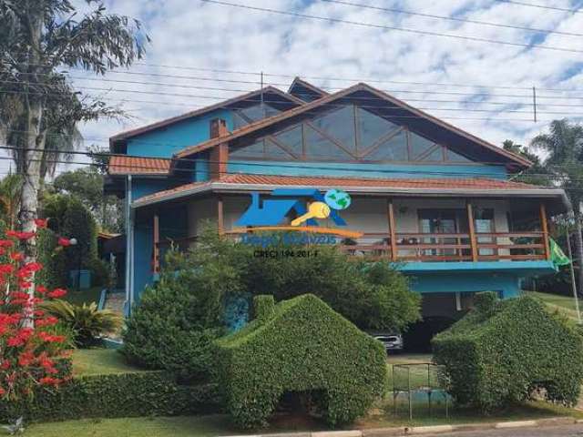 Casa alto padrão em mairiporã condomínio aras el paso com acesso a represa