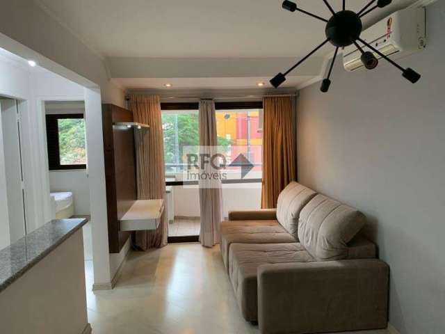 Apartamento com 1 quarto para alugar na Avenida dos Imarés, 311, Indianópolis, São Paulo, 55 m2 por R$ 3.800