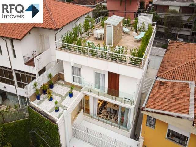 PACAEMBU | CASA | RETROFIT TOTAL ( NOVÍSSIMA | Com Rooftop, Espaço Gourmet, 3 suítes à venda, por R$ 5.650.000 - São Paulo/SP