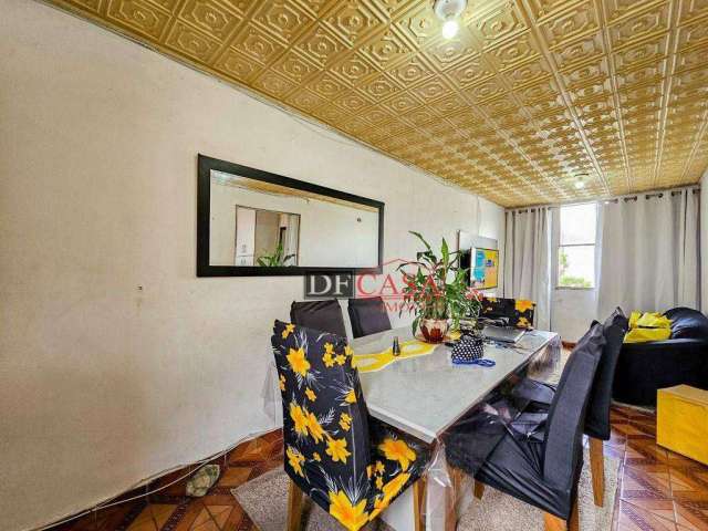 Apartamento com 2 quartos à venda na Rua Isidoro de Lara, 260, Conjunto Residencial José Bonifácio, São Paulo, 57 m2 por R$ 170.000