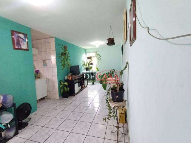 Apartamento com 2 quartos à venda na Rua Sílvio Barbini, 367, Conjunto Residencial José Bonifácio, São Paulo, 56 m2 por R$ 190.000