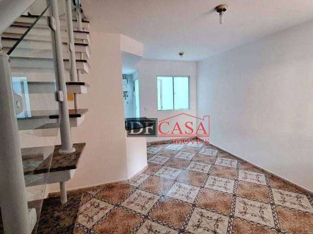 Casa em condomínio fechado com 2 quartos à venda na Rua Iná, 163, Vila Carmosina, São Paulo, 60 m2 por R$ 380.000