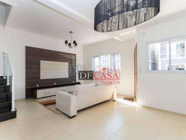 Casa em condomínio fechado com 4 quartos à venda na Rua Gonroku Yoshimoto, 402, Chácara Faggion, Suzano, 126 m2 por R$ 950.000