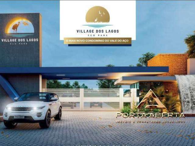 Lotes a partir de 1000 m2 - village dos lagos - santana paraiso - cod 533