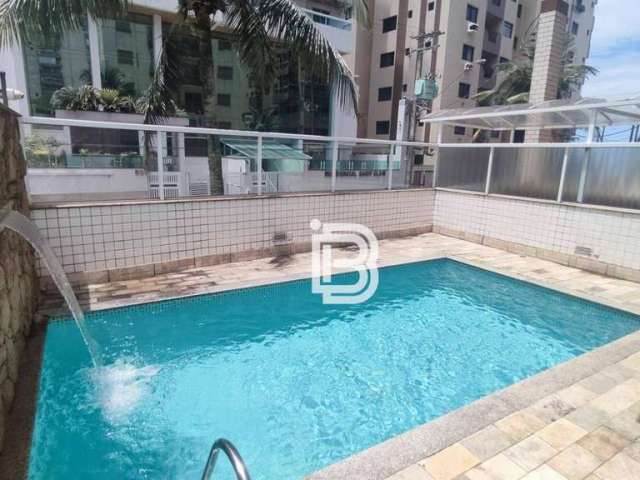 Apartamento com 2 dormitórios à venda, 76 m² com vista para o Mar a 50 metros da praia por R$ 380.000 - Aviação - Praia Grande/SP