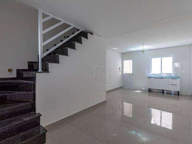 Sobrado com 3 dormitórios à venda, 122 m² por R$ 600.000,00 - Vila Homero Thon - Santo André/SP