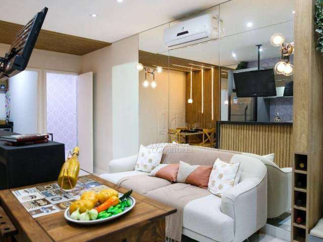 Apartamento com 3 dormitórios à venda, 63 m² por R$ 415.900,00 - Vila Curuçá - Santo André/SP