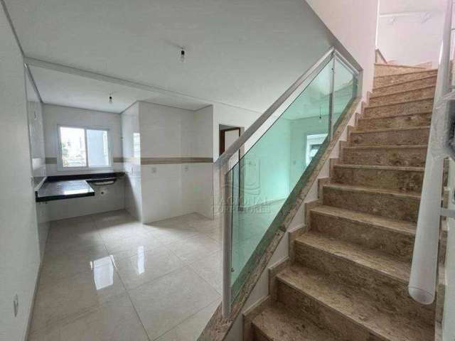 Cobertura com 2 dormitórios à venda, 110 m² por R$ 582.000,00 - Casa Branca - Santo André/SP