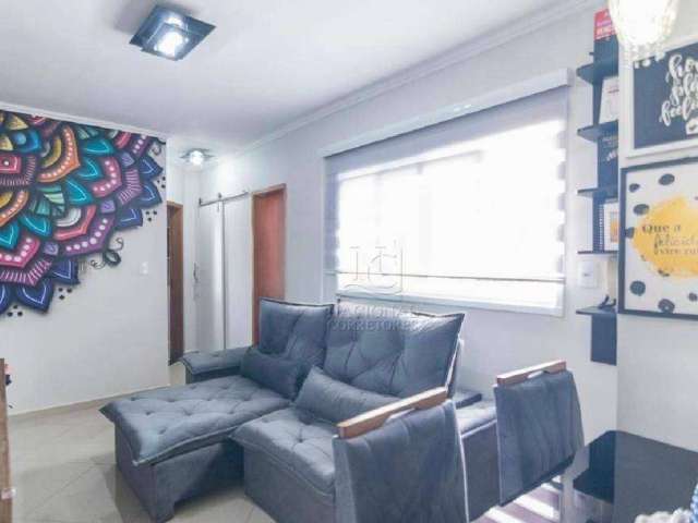 Cobertura com 2 dormitórios à venda, 98 m² por R$ 450.000,00 - Jardim Santo Antônio - Santo André/SP