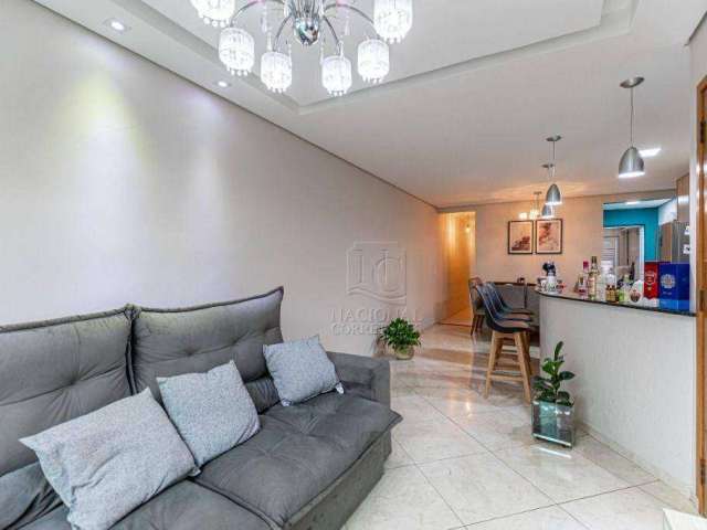 Apartamento com 3 dormitórios à venda, 80 m² por R$ 445.000,00 - Parque das Nações - Santo André/SP