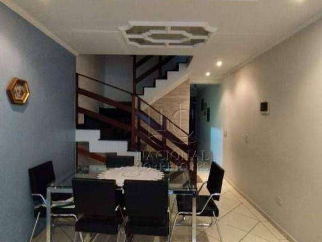 Sobrado com 3 dormitórios à venda, 136 m² por R$ 638.000,00 - Vila Helena - Santo André/SP