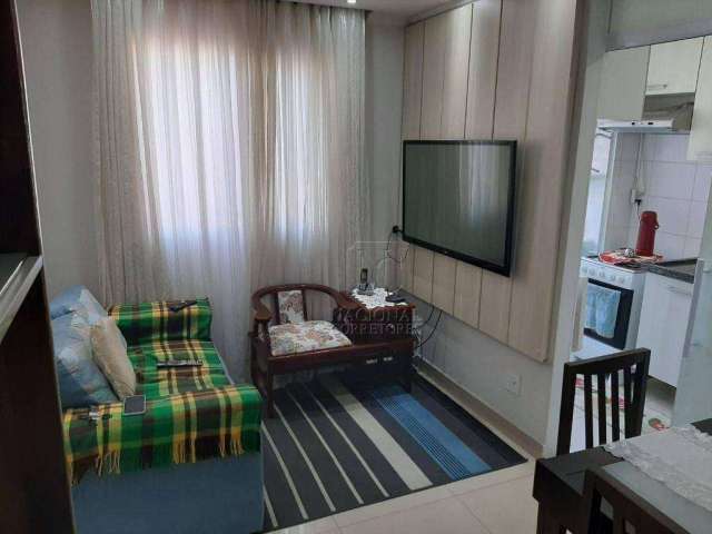 Apartamento com 2 dormitórios à venda, 46 m² por R$ 270.000,00 - Jardim Utinga - Santo André/SP