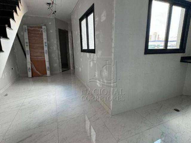 Cobertura com 2 dormitórios à venda, 80 m² por R$ 412.000,00 - Casa Branca - Santo André/SP