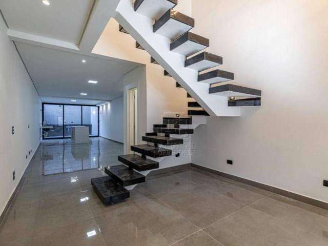 Sobrado com 3 dormitórios à venda, 146 m² por R$ 1.100.000,00 - Vila Camilópolis - Santo André/SP