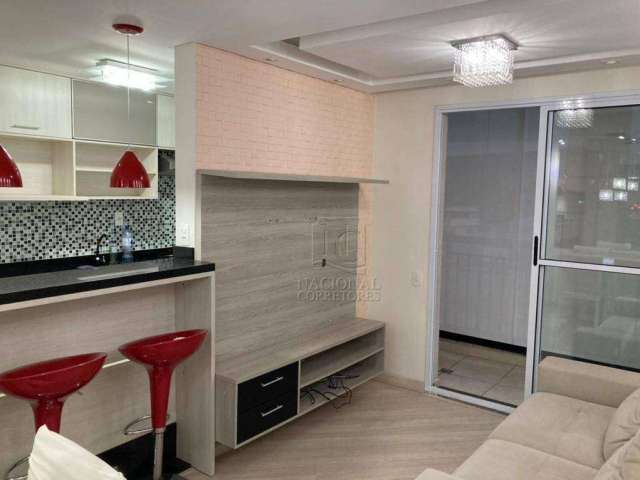 Apartamento com 2 dormitórios à venda, 54 m² por R$ 430.000,00 - Vila Camilópolis - Santo André/SP