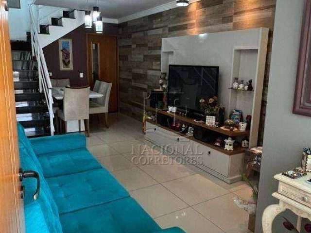 Sobrado com 3 dormitórios à venda, 91 m² por R$ 560.000,00 - Jardim Jamaica - Santo André/SP