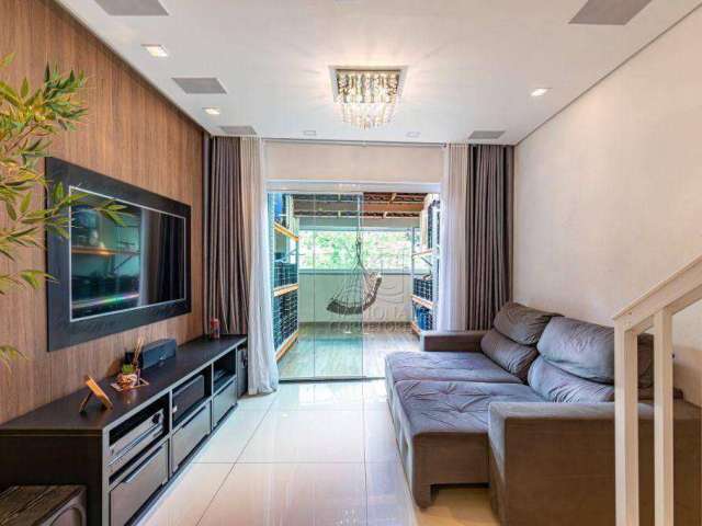 Sobrado com 3 dormitórios, 100 m² - venda por R$ 650.000,00 ou aluguel por R$ 4.050,00/mês - Vila Camilópolis - Santo André/SP