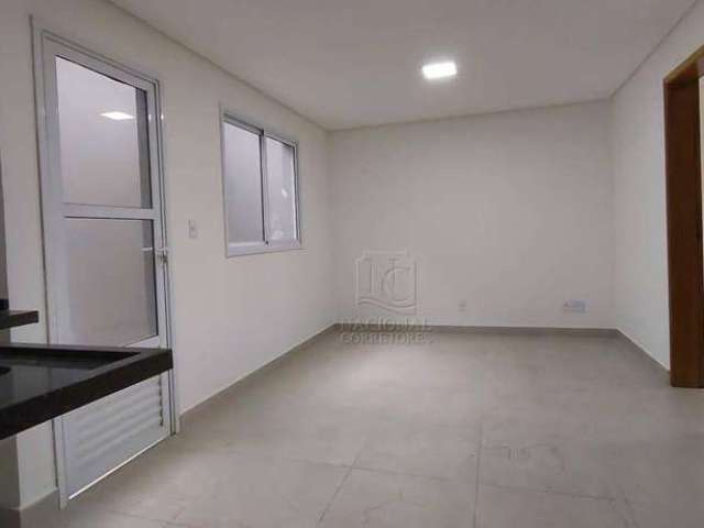 Apartamento com 2 dormitórios, 40 m² - venda por R$ 390.000,00 ou aluguel por R$ 2.070,00/mês - Vila Lucinda - Santo André/SP