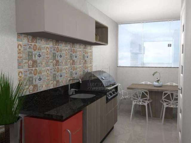 Apartamento com 2 dormitórios à venda, 80 m² por R$ 405.000,00 - Vila América - Santo André/SP