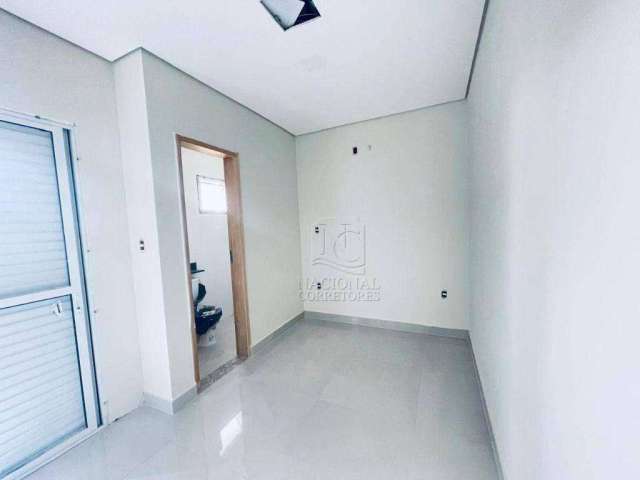 Apartamento com 3 dormitórios à venda, 60 m² por R$ 415.000,00 - Utinga - Santo André/SP