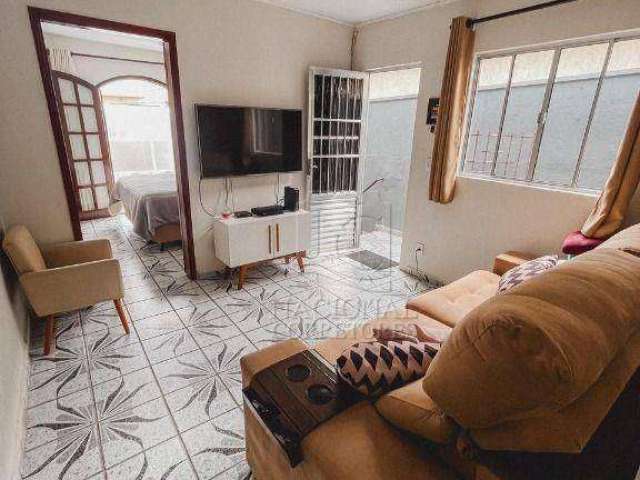 Casa com 2 dormitórios à venda, 120 m² por R$ 520.000,00 - Jardim Santo Antônio - Santo André/SP