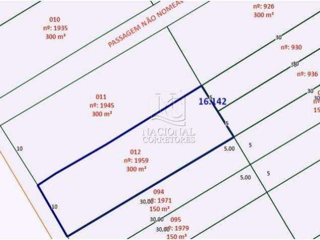 Terreno à venda, 300 m² por R$ 1.070.000,00 - Parque Novo Oratório - Santo André/SP