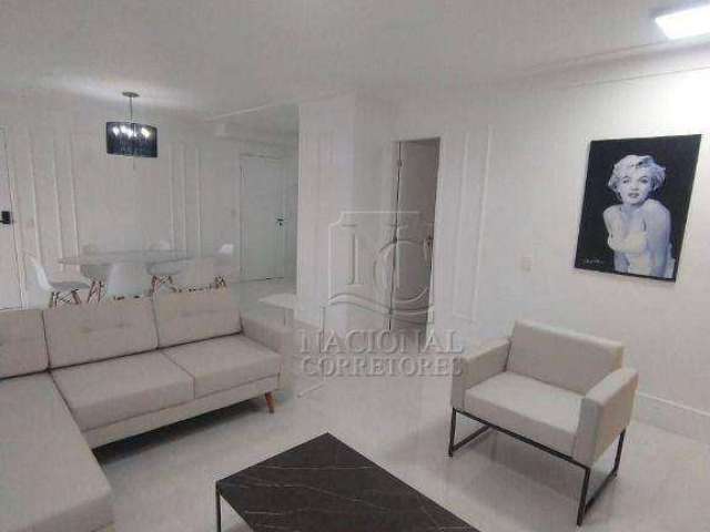 Apartamento com 3 dormitórios à venda, 128 m² por R$ 955.000,00 - Centro - Santo André/SP