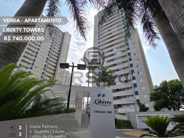 Liberty Towers - (PORTEIRA FECHADA) Apartamento à venda com 77 m² privativos, 2 quartos, 1 suíte