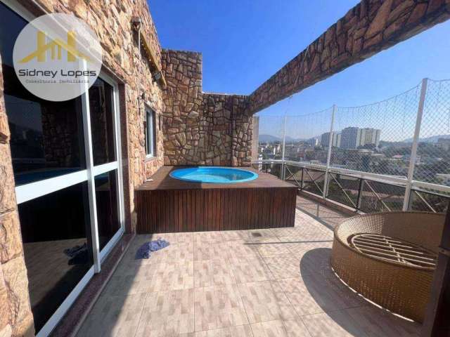 Cobertura com 4 dormitórios à venda, 189 m² por R$ 780.000 - Pechincha - Rio de Janeiro/RJ