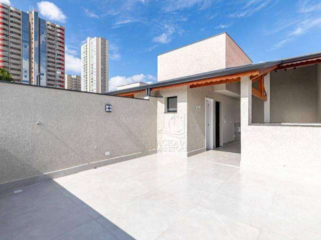 Cobertura com 2 dormitórios à venda, 100 m² por R$ 590.000,00 - Campestre - Santo André/SP