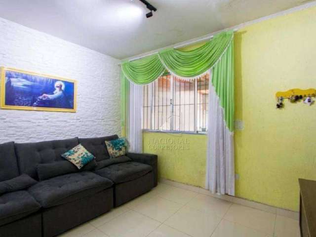 Sobrado com 3 dormitórios à venda, 175 m² por R$ 640.000,00 - Jardim do Estádio - Santo André/SP