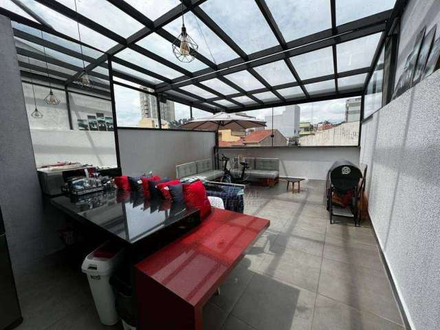 Cobertura com 2 dormitórios à venda, 96 m² por R$ 560.000,00 - Santa Maria - Santo André/SP