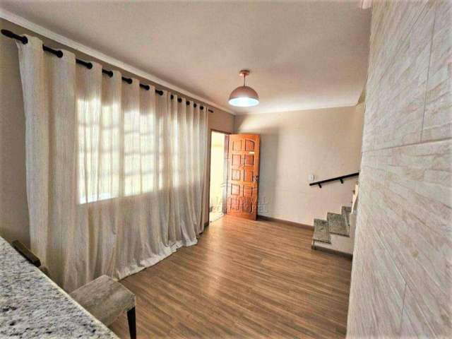 Sobrado com 3 dormitórios à venda, 88 m² por R$ 479.000,00 - Jardim Las Vegas - Santo André/SP