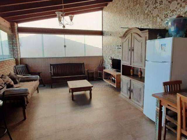 Cobertura com 2 dormitórios à venda, 110 m² por R$ 450.000,00 - Vila Tibiriçá - Santo André/SP