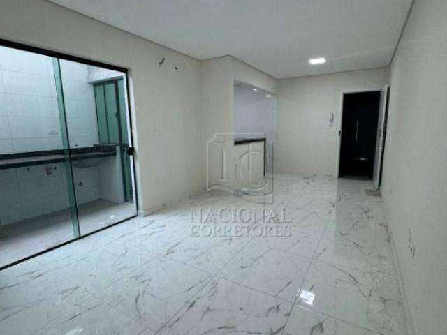 Apartamento com 3 dormitórios à venda, 100 m² por R$ 670.000,00 - Vila Scarpelli - Santo André/SP