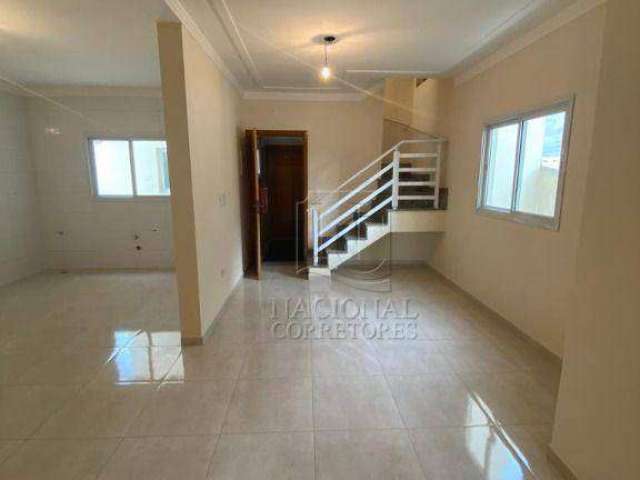 Cobertura com 3 dormitórios à venda, 177 m² por R$ 650.000,00 - Vila Camilópolis - Santo André/SP