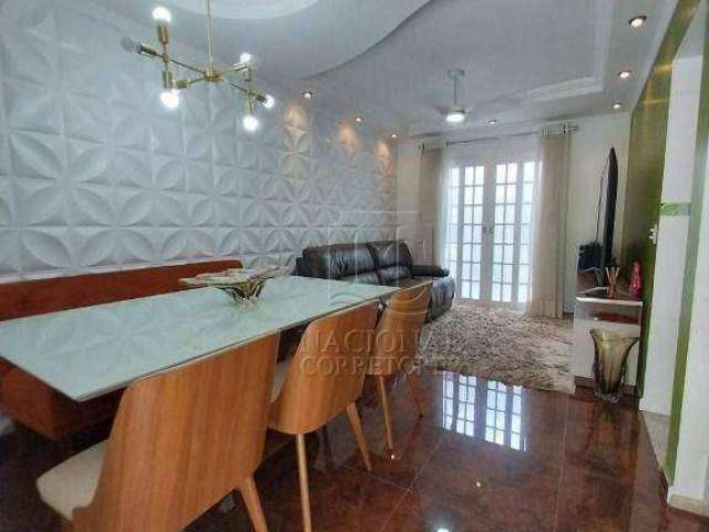 Sobrado com 3 dormitórios à venda, 190 m² por R$ 570.000,00 - Utinga - Santo André/SP