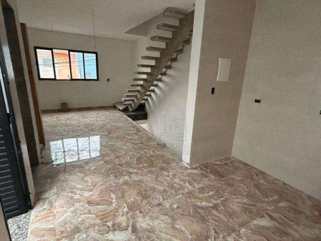 Sobrado à venda, 117 m² por R$ 750.000,00 - Vila Pires - Santo André/SP