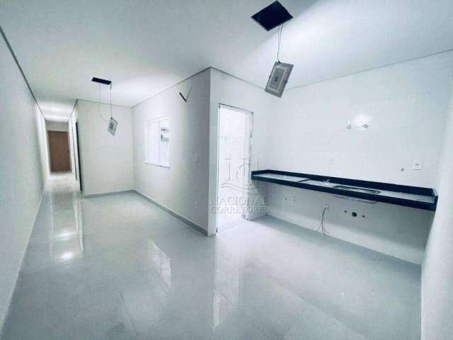 Apartamento com 3 dormitórios à venda, 75 m² por R$ 475.000,00 - Utinga - Santo André/SP