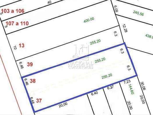 Terreno à venda, 520 m² por R$ 1.400.000,00 - Vila Leopoldina - Santo André/SP