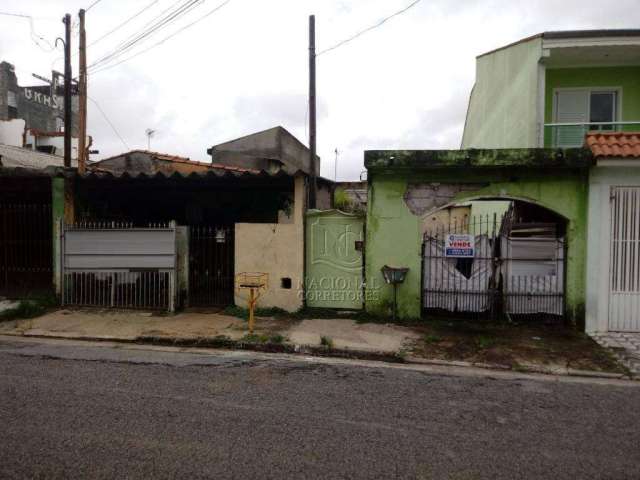 Terreno à venda, 300 m² por R$ 650.000,00 - Parque Novo Oratório - Santo André/SP