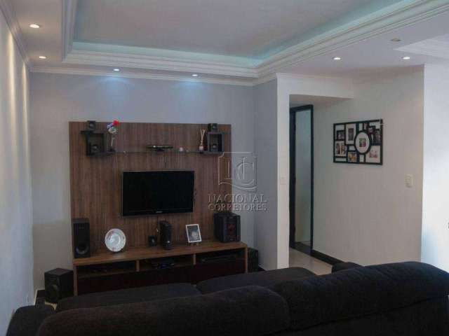 Apartamento com 3 dormitórios à venda, 79 m² por R$ 425.000,00 - Vila Humaitá - Santo André/SP