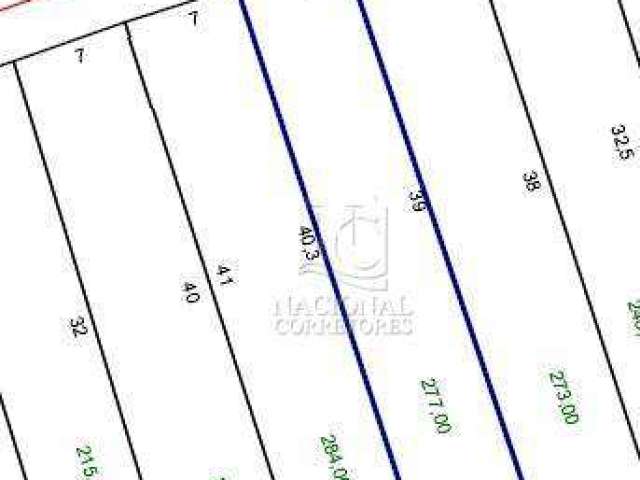 Terreno à venda, 277 m² por R$ 460.000,00 - Vila Curuçá - Santo André/SP