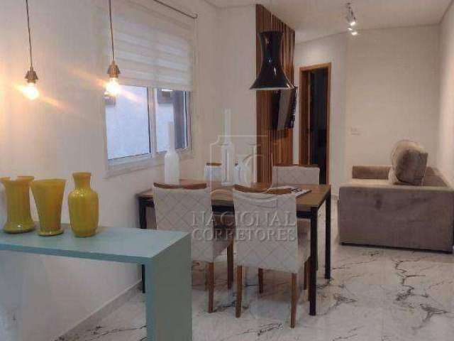 Apartamento com 2 dormitórios à venda, 50 m² por R$ 445.000,00 - Vila Metalúrgica - Santo André/SP