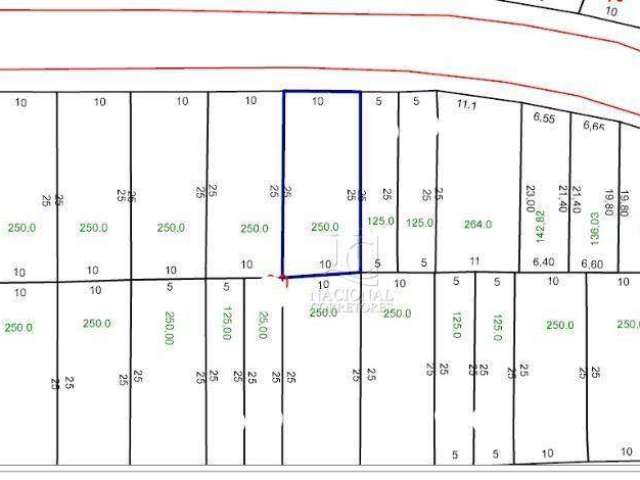 Terreno à venda, 250 m² por R$ 692.000,00 - Vila Curuçá - Santo André/SP