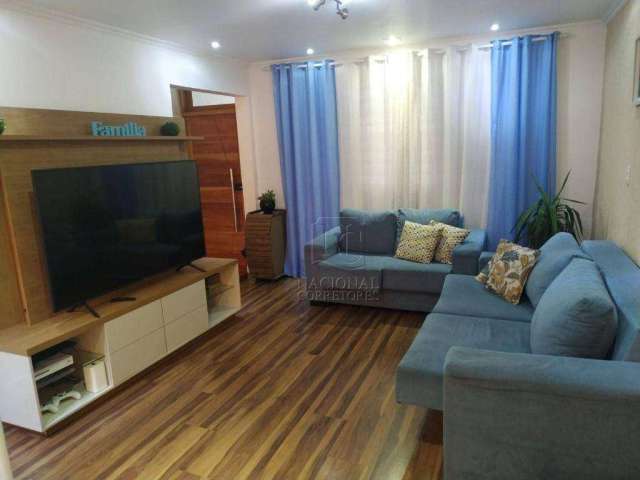 Sobrado com 3 dormitórios à venda, 189 m² por R$ 690.000,00 - Jardim Milena - Santo André/SP