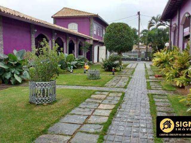 Casa de luxo duplex à beira do canal, ogiva - cabo frio/rj