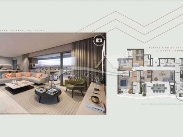 Apartamento com 4 quartos à venda na Avenida Armando Ferrentini, 602, Paraíso, São Paulo, 144 m2 por R$ 2.700.000